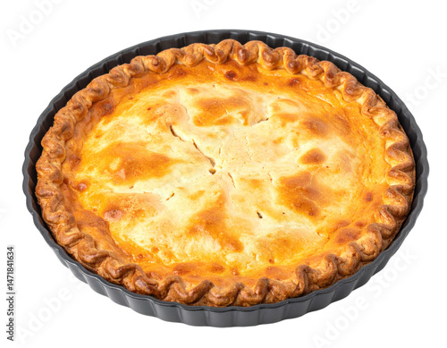 Delicious Pie Isolated Transparent Background Food Dessert Sweet Bakery Pastry Homemade