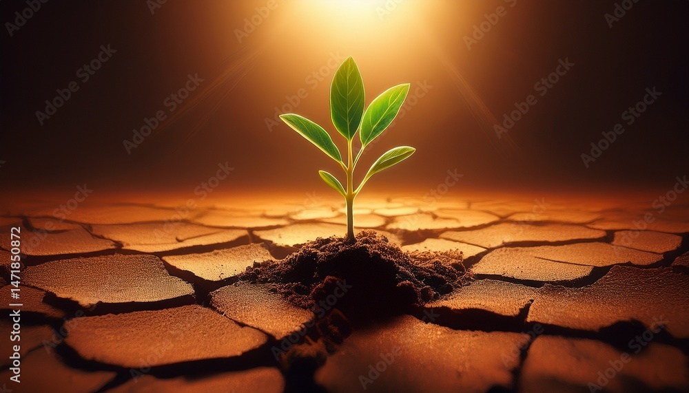 plant in the ground