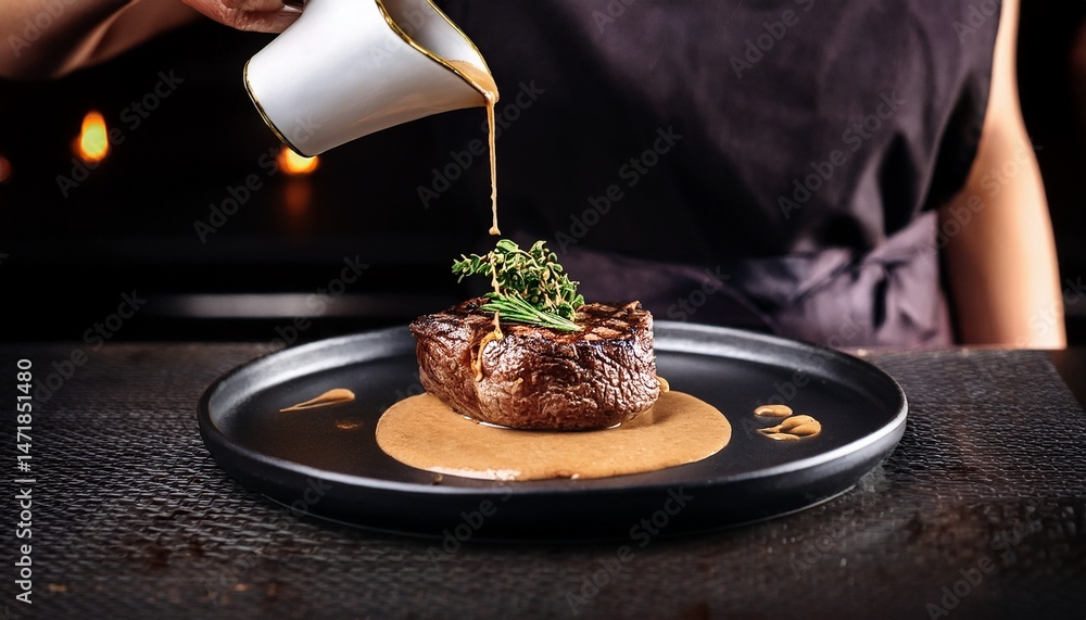 chef preparing food