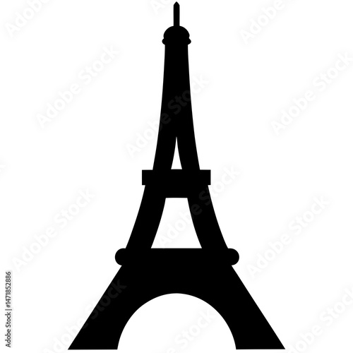 eiffel tower vector illustration