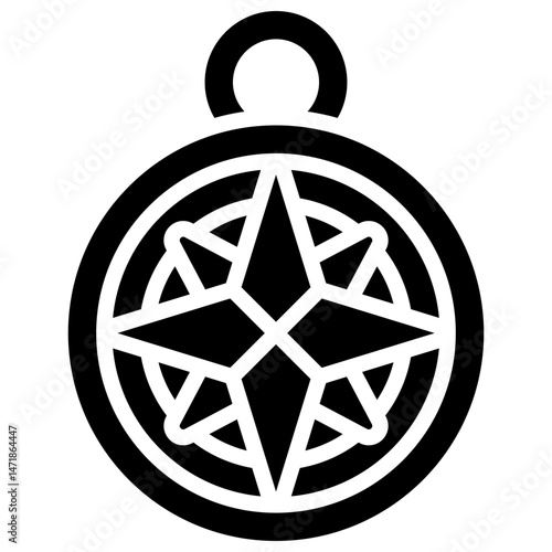 Cardinal Points glyph icon