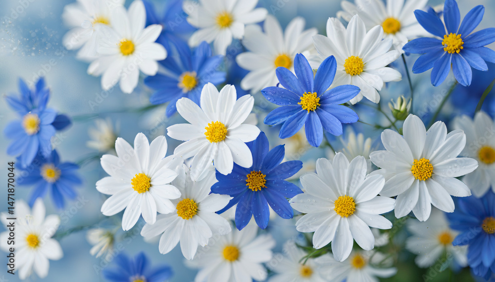 Un jardin de fleurs colorées Un jardin de fleurs colorées