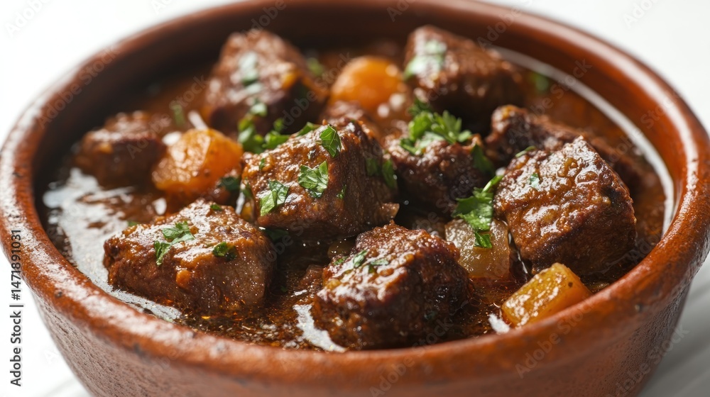 Hearty beef stew in a rustic bowl (20) Hearty beef stew in a rustic bowl (20)