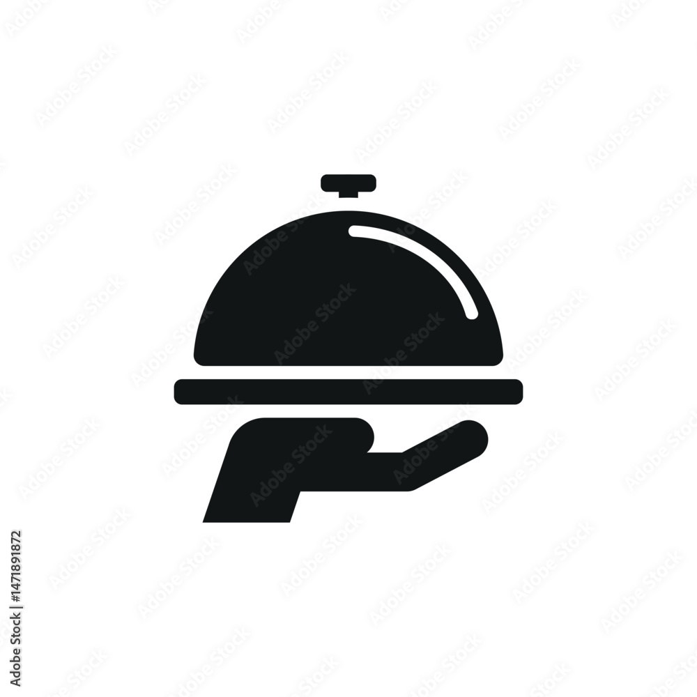 Tray icon. Simple serving tray icon for social media, app and web design. Vector illustration. Tray icon. Simple serving tray icon for social media, app and web design. Vector illustration.