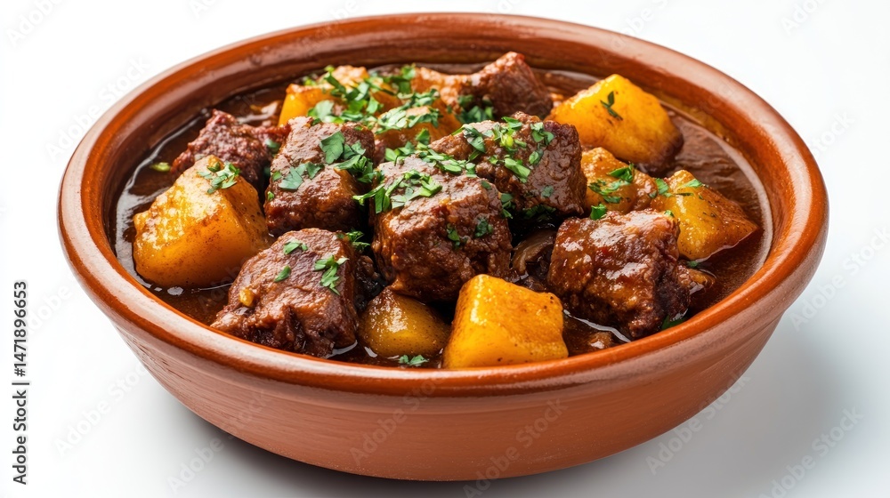 Hearty beef stew with potatoes (1) Hearty beef stew with potatoes (1)