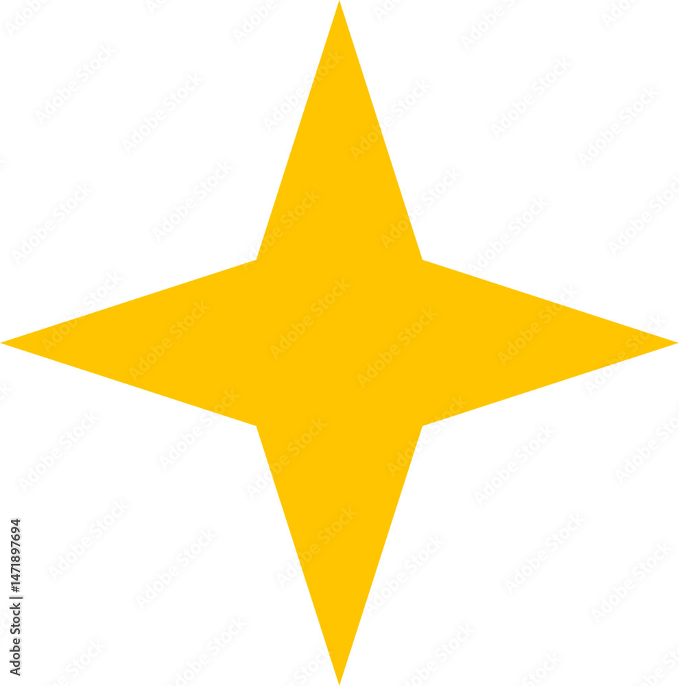 Obraz premium Sparkle vector illustration. Y2k geometric shape