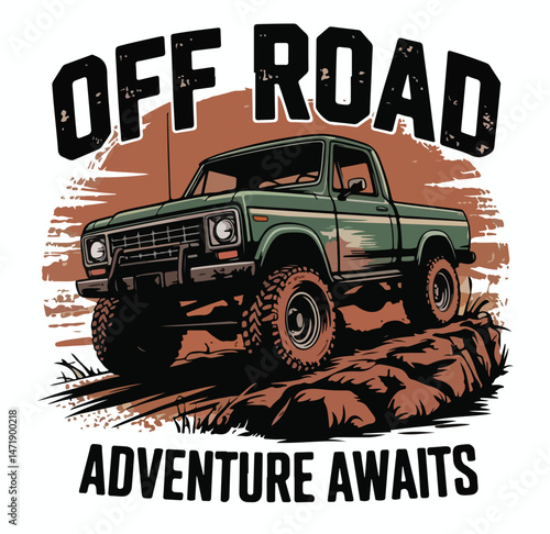 Off Road T Shirt Design
