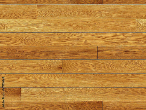 Golden Oak Wood Texture  Seamless Hardwood Floor Background for Design Projects