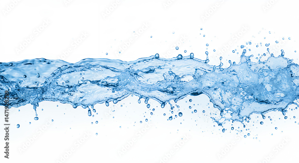 Water Splash: Refreshing Blue Burst on White. Clean, Vibrant, and Dynamic Water Photography for Designs & Backgrounds. Water Splash: Refreshing Blue Burst on White. Clean, Vibrant, and Dynamic Water Photography for Designs & Backgrounds.