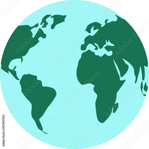 Simple World Illustration