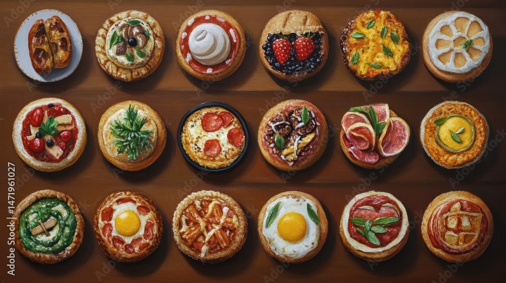 Miniature Pizza Collection Miniature Pizza Collection