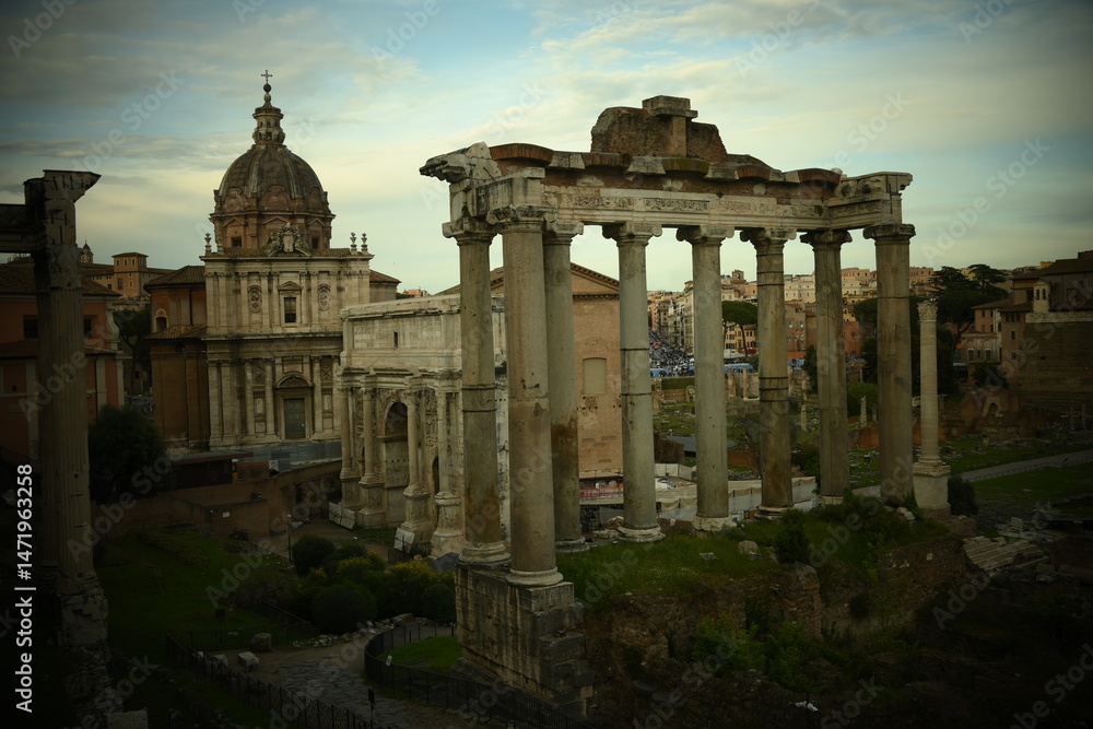 Obraz premium saint peter basilica rome italy