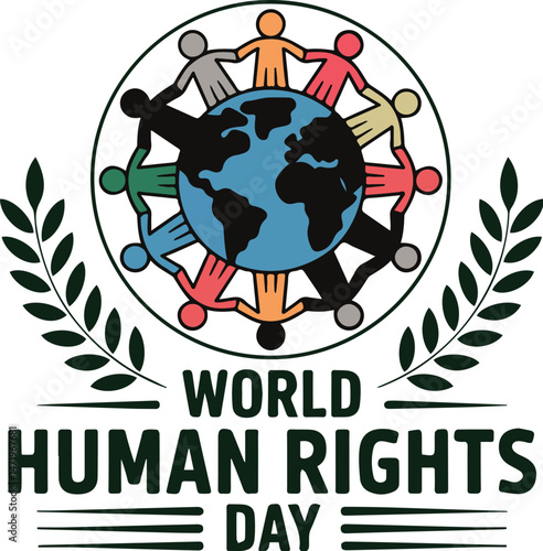 World Human Rights Day T-Shirt Design