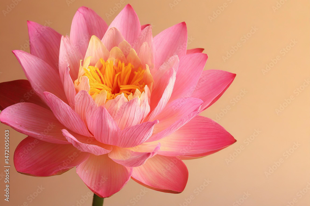Obraz premium Vesak flower with copy space background.