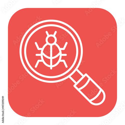 Bug Search Icon