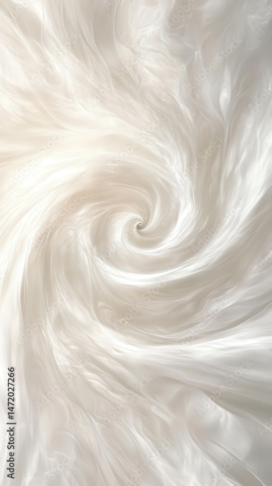 Obraz premium Swirling Cream Colored Abstract Background