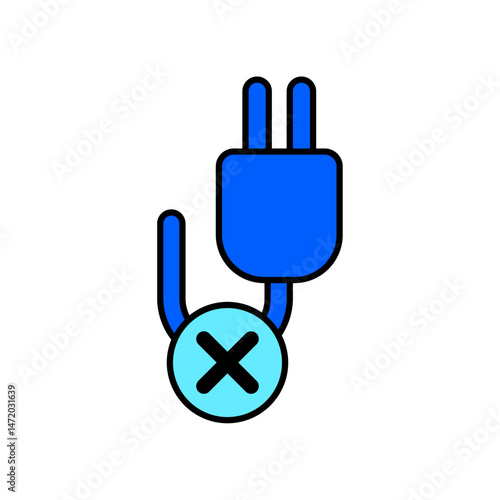 Icon a disconnected, isolated against a clean background.