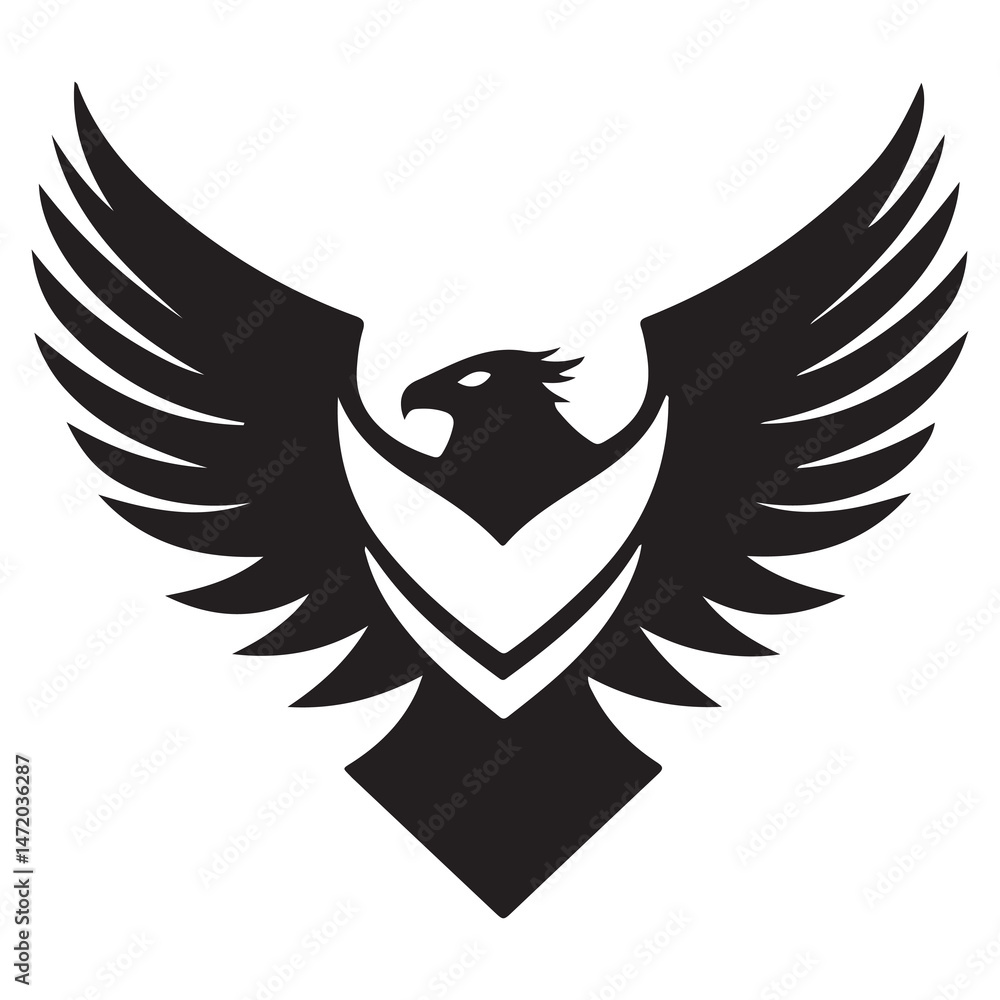 Obraz premium eagle with wings