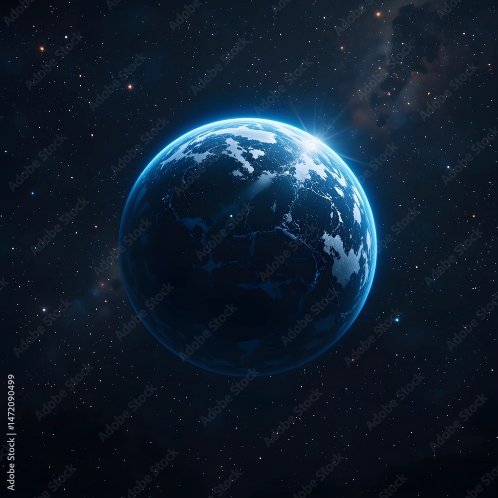 Obraz premium planet, AI Generated