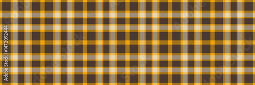Elegant brown and gold plaid pattern, perfect for autumnal designs, textile projects, or website backgrounds.  The subtle color variation adds visual interest and depth.