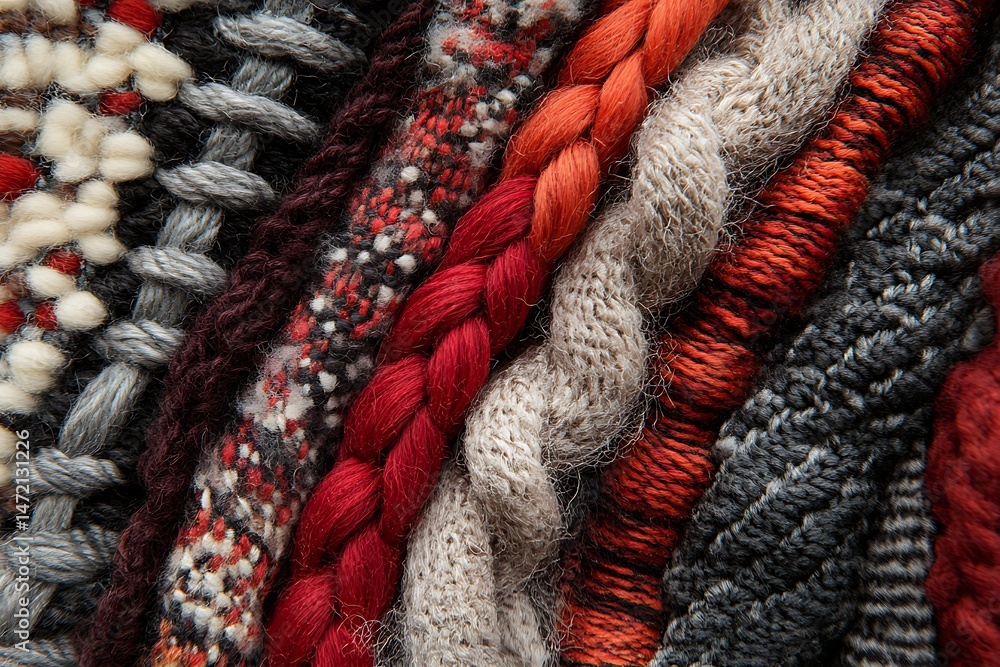 Close up of colorful scarf Close up of colorful scarf