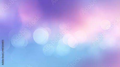 Gentle, pastel hues create a soft, blurred light effect.