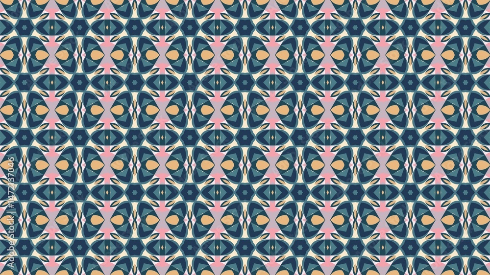 Fototapeta premium fabric motif. seamless pattern. wallpaper. background. HD