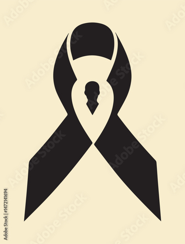 Enforced Disappearance Day Vector Collection – Where Are They Poster, Fading Silhouettes, Black Ribbon, Family Grief, Global Human Rights, Protest Design in Flat Minimal Style