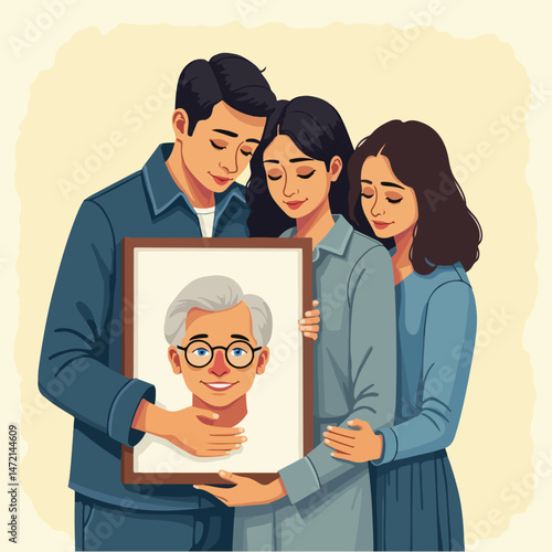 Enforced Disappearance Day Vector Collection – Where Are They Poster, Fading Silhouettes, Black Ribbon, Family Grief, Global Human Rights, Protest Design in Flat Minimal Style