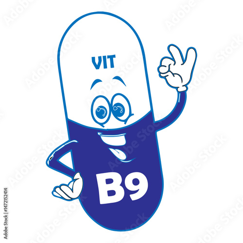  vitamin B9 Icon