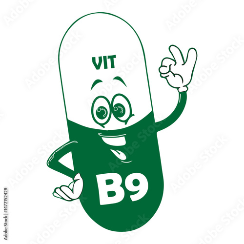  vitamin B9 Icon