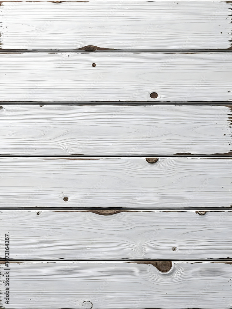 A close-up shot of white painted wooden planks, showing textures and natural grains in a rustic design. A close-up shot of white painted wooden planks, showing textures and natural grains in a rustic design.