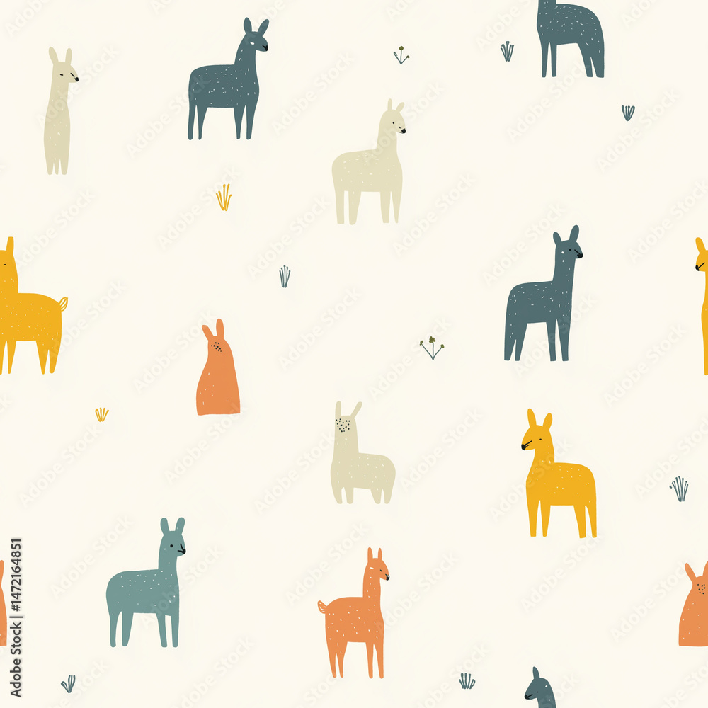 seamless pattern with animals seamless pattern with animals