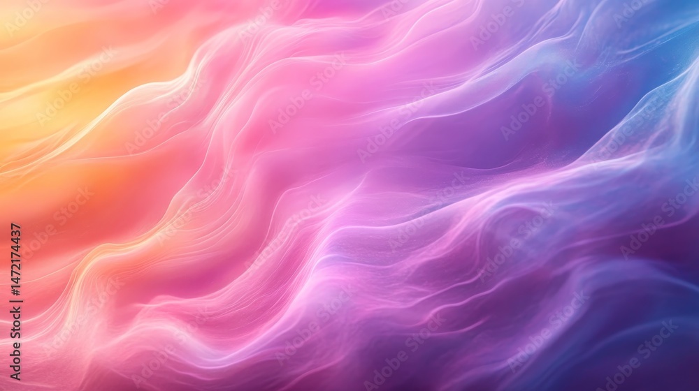 Obraz premium Abstract design with flowing vibrant colors.