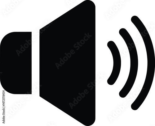 High-Quality Audio Speaker Vector Illustration