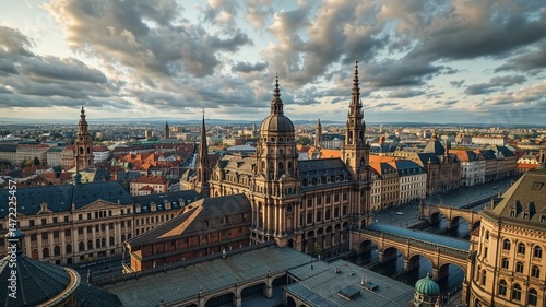 Dresden's Majestic Palaces and Historic Architecture