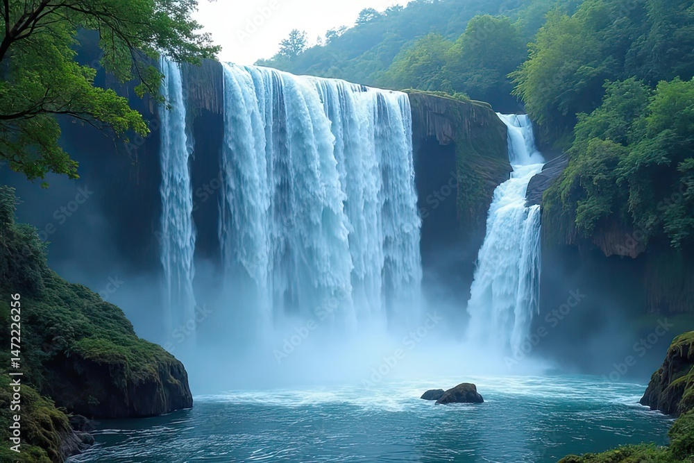 Fototapeta premium Waterfall Spectacle