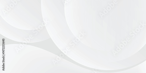 Abstract Geometric modern white and gray color . Modern and Creative Trend design in vector illustration