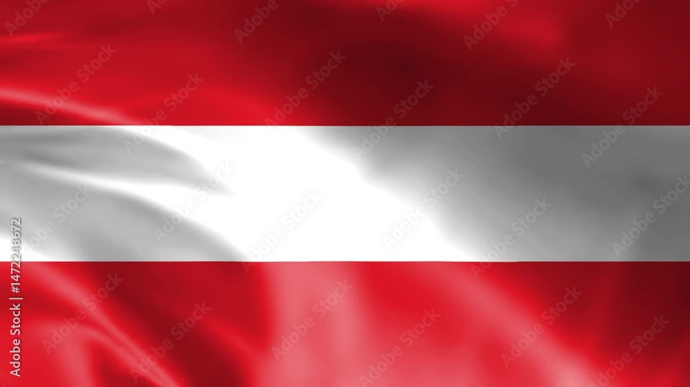 Austria Flag Waving Animation Austria Flag Waving Animation