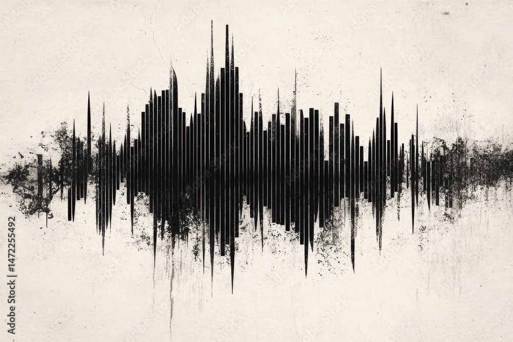 The dynamics of music equalization illustrated through wave patterns. The dynamics of music equalization illustrated through wave patterns.
