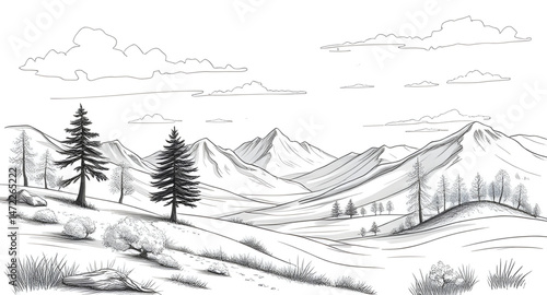 drown landscape art 