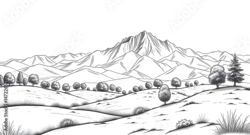 drown landscape art 