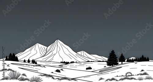 drown landscape art 