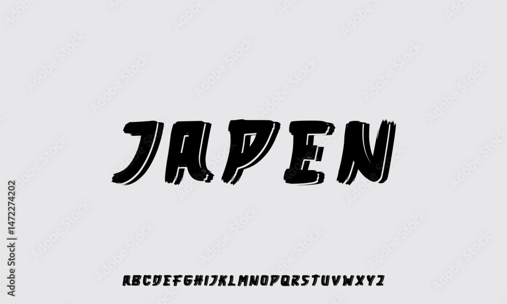 Fototapeta premium Bold Typography: 