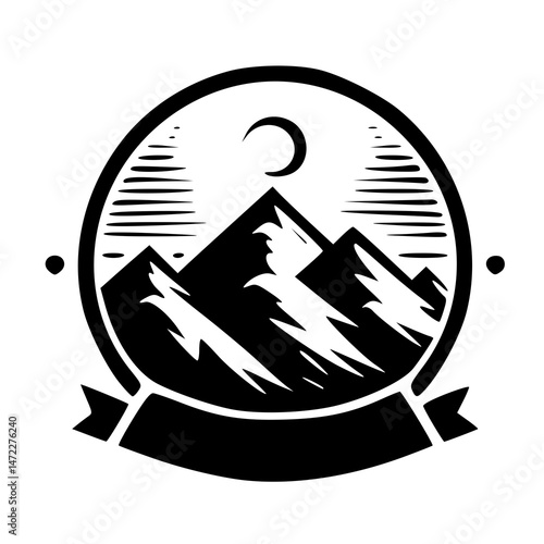 climb mountain vector illustration