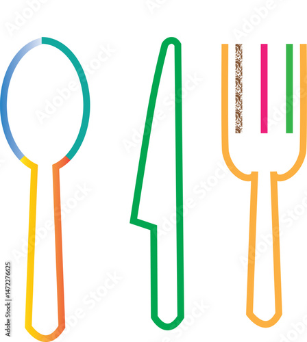 set of kitchen equipments