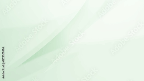 Abstract light white soft pale dusty green sage grey white abstract pattern background. Geometric shape. Line stripe angle facet triangle fold. Color gradient. Business, tech. Design. Minimal.