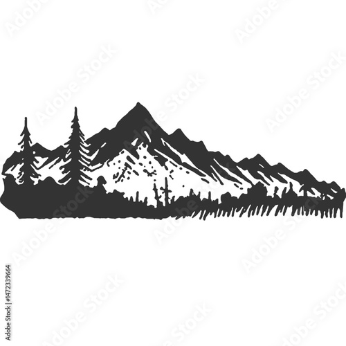 Withering Worlds Vintage Illustration Vector