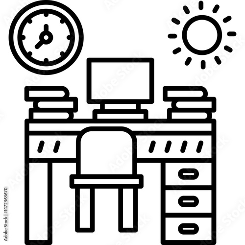 Working Hours Icon