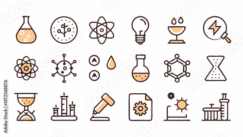 Teachers Day Silhouette Style Icon Set for Educational Themes
